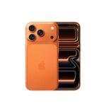 Apple iPhone 17 Pro 512 GB: 15.93 cm (6.3″) Display with Promotion up to 120Hz, A19 Pro Chip, Breakthrough Battery Life, Pro Fusion Camera System with Center Stage Front Camera; Cosmic Orange