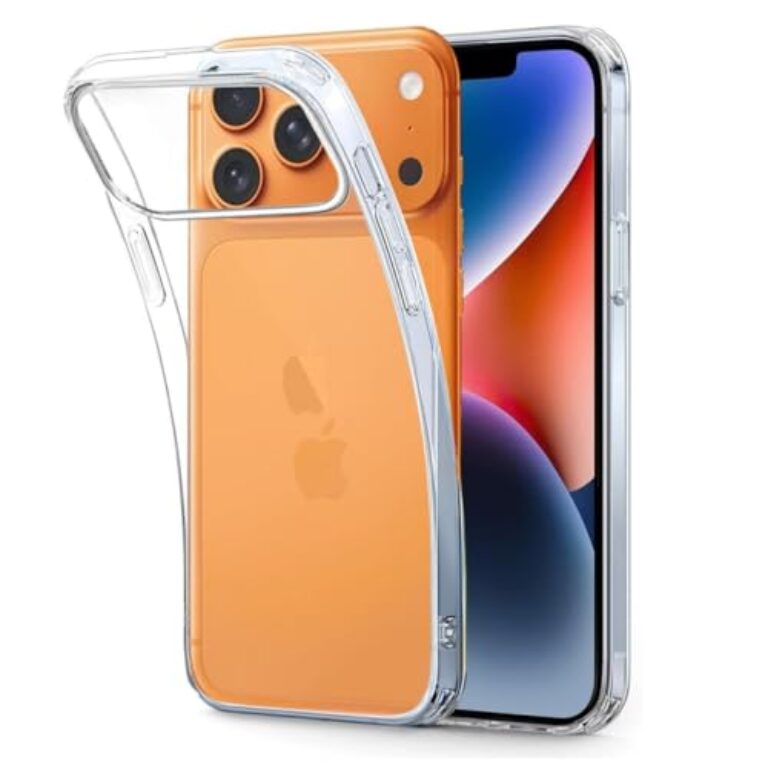 BLATE Transparent Back Case Cover for Apple iPhone 17 PRO MAX |...