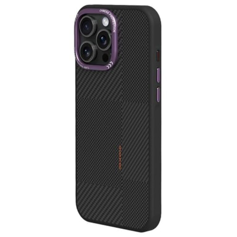 CaseNuvo for iPhone 16 Pro Max Case Textured TPU PC Phone Back...