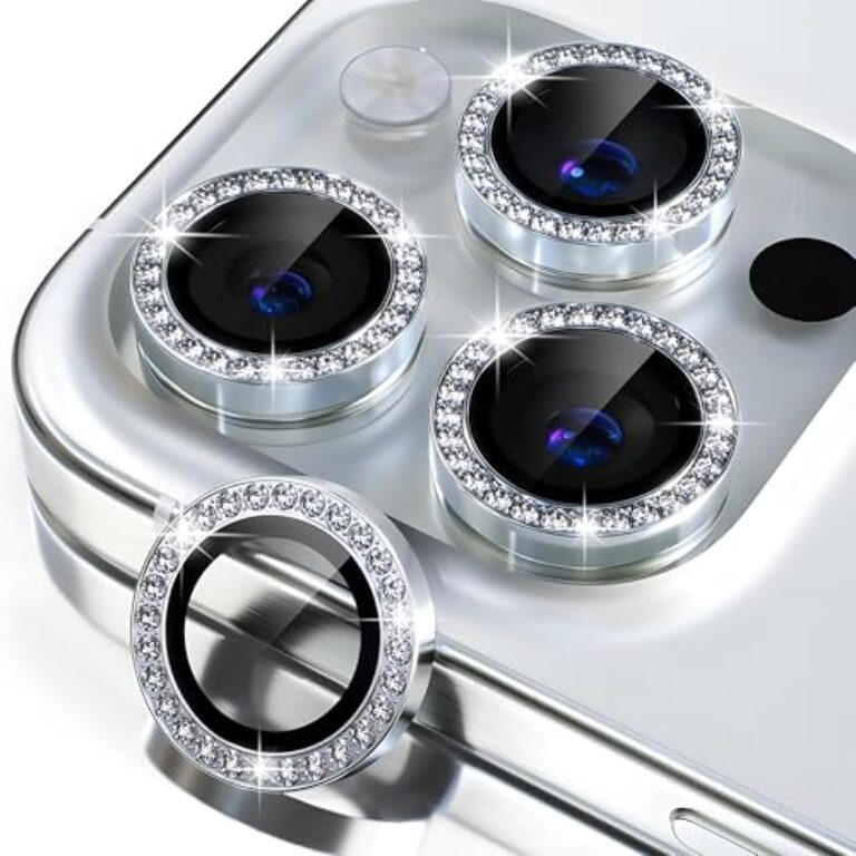 CRUNK Lens Protector Metal Diamond Ring for APPLE IPHONE 15 PRO MAX...