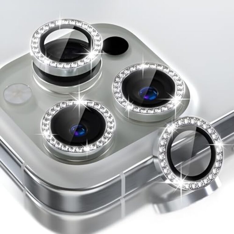 CRUNK Lens Protector Metal Diamond Ring for APPLE IPHONE 16 PRO |...