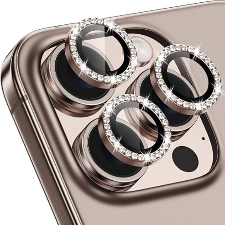 CRUNK Lens Protector Metal Diamond Ring for APPLE IPHONE 16 PRO |...