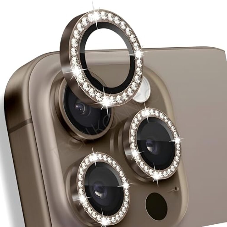 CRUNK Lens Protector Metal Diamond Ring for APPLE IPHONE 16 PRO MAX...