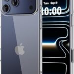 DecaStars Compatible for iPhone 17 Pro Case Military Grade Non-Yellowing,Clear