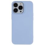 DHK RETAIL for iPhone 15 Pro Flexible TPU Phone Cover 2.0mm Scratch-Resistant Protective Case - Purple