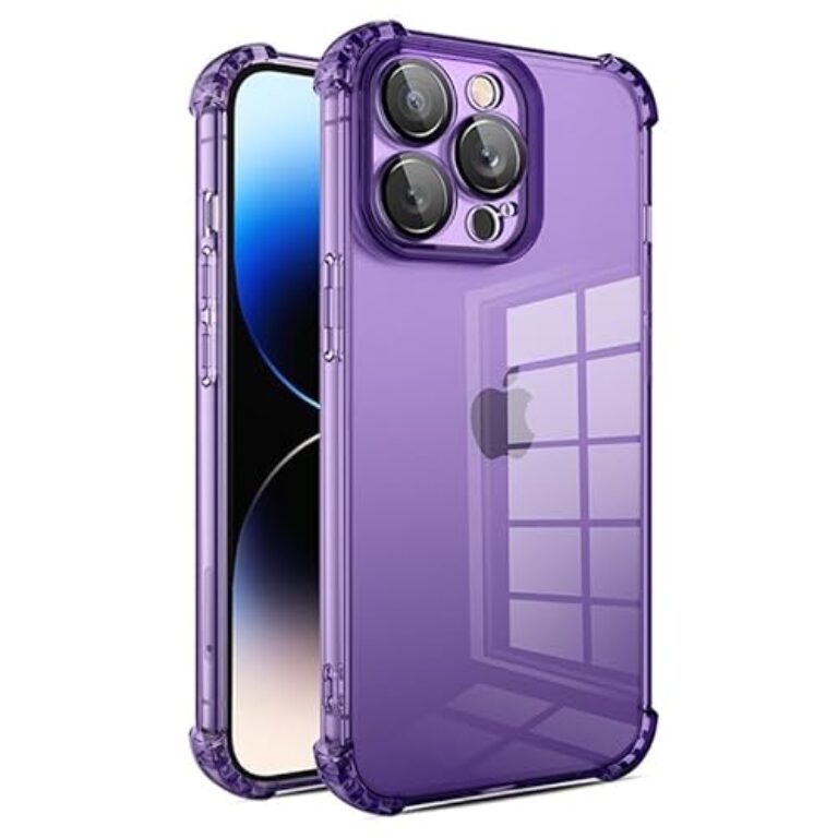 DHK RETAIL for iPhone 15 Pro Max Case TPU Shock-Absorption Flexible Phone...