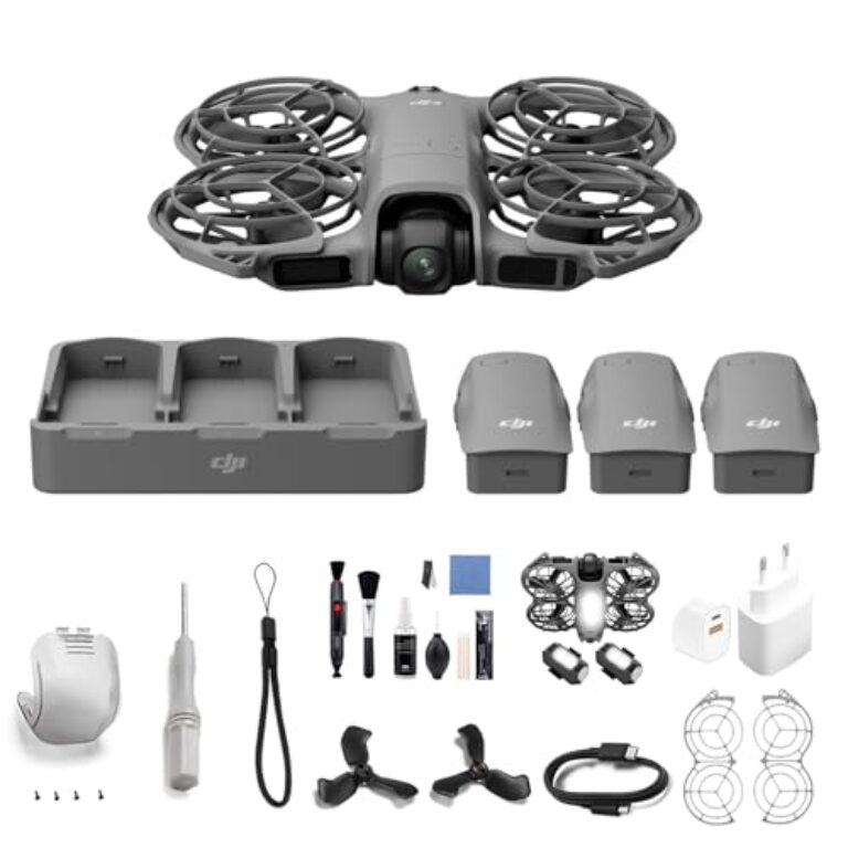 DJI Neo 2 Fly More Combo with Accessories, 4K Drone for Beginners,...