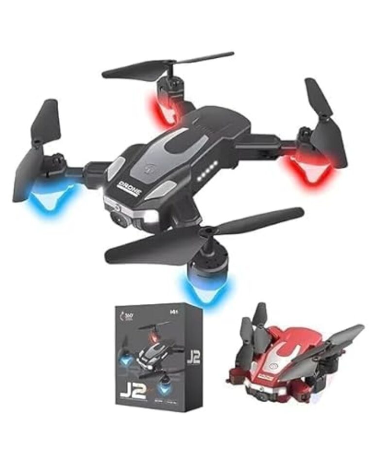 DOMOTICA J2 Foldable Drone with HD Dual Camera | Remote Control Quadcopter...