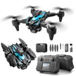 Drones with Camera for Adults 4K, Brushless Motor Drone for Kids Beginners, FPV Foldable RC Drone 45 Mins Long Flight Time, Beyond-Range Loss Alert, 360° Flip Toys