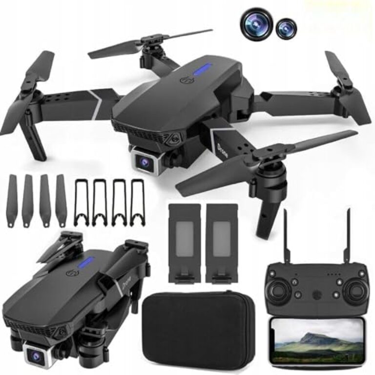 Drone with 4k Camera Foldable 1080P HD Drone with FPV Live Video,...