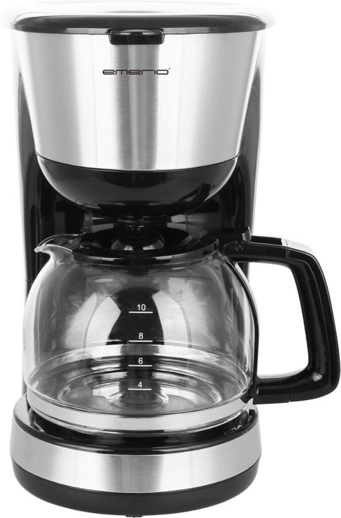 Emerio CME-122933 Koffiezetapparaat RVS/Zwart