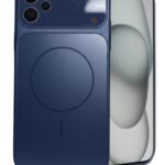 Erams Online for iPhone 11 |Convert to 17 pro /17 Pro Max Style Premium Protective MagSafe Back Cove Converter Cover Magnetic Case for iPhone 11 |Convert to 17 pro /17 Pro Max (Blue)