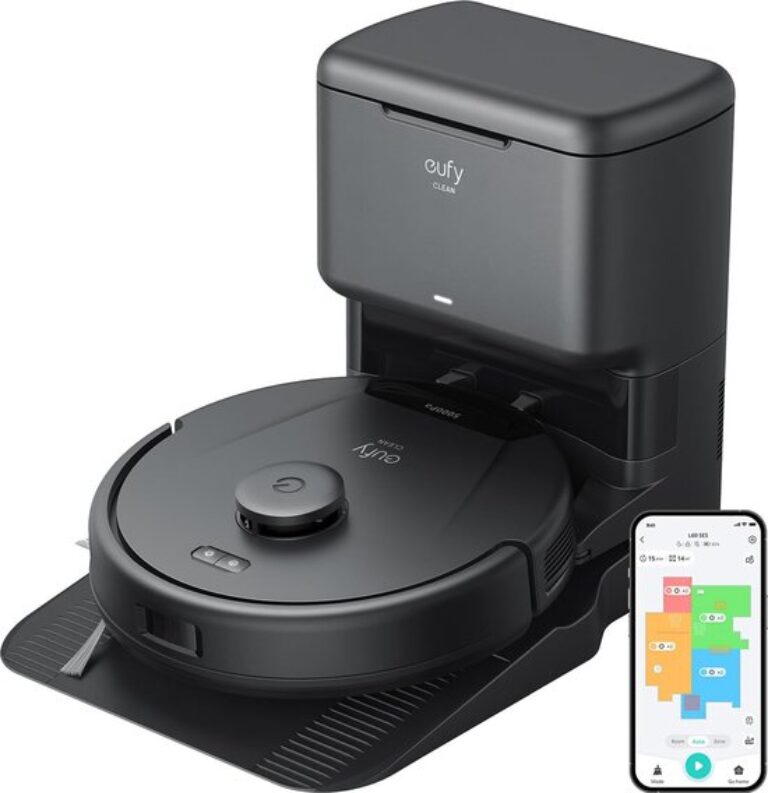 eufy Clean L60 Robotstofzuiger met Zelflegende Station – Robot Vacuum Cleaner –...