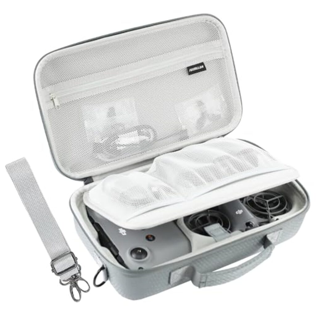 Fuimllar NEO 2 Case, Waterproof hard Carrying Case for DJI Neo 2 Accessories, Travel Storage Bag for DJI Neo 2 Fly More Combo, Compatible with RC-N3/RC-N Remote Controller