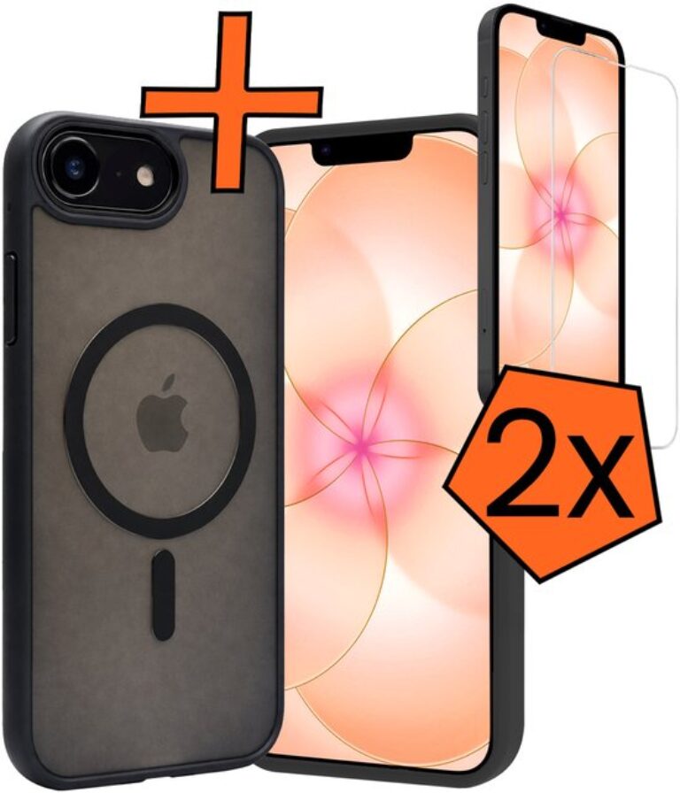 Hoes – Met 2x Screenprotector – Geschikt voor Apple iPhone 17e –...