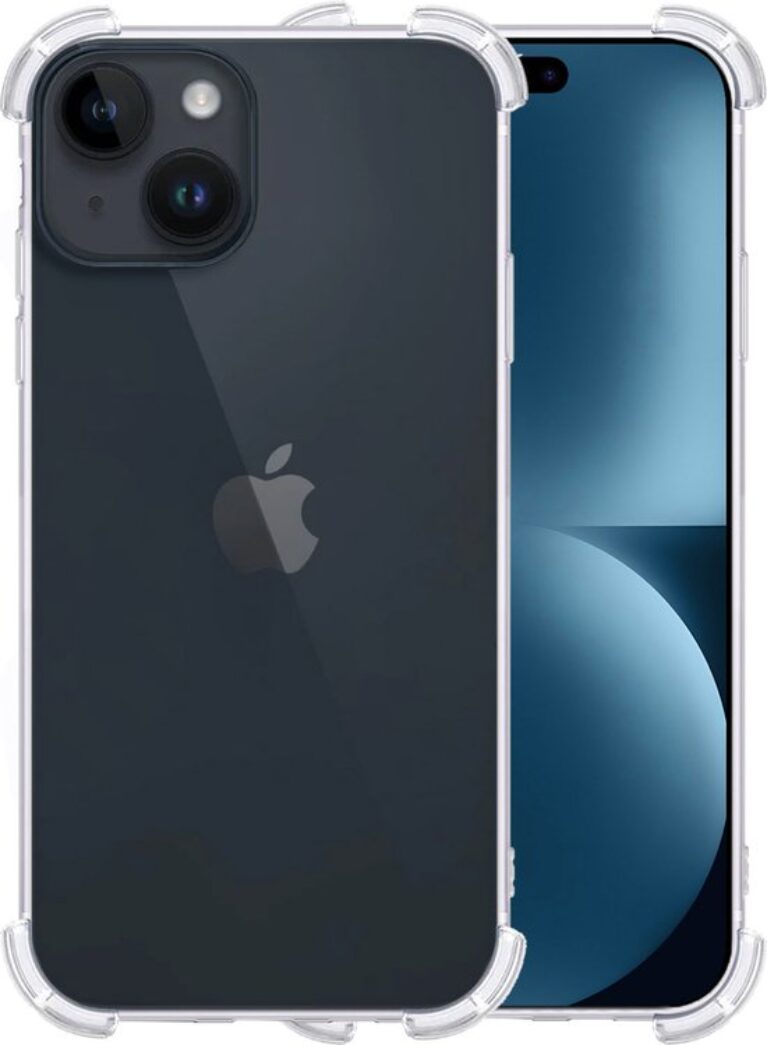 Hoesje – Geschikt voor Apple iPhone 15 – Sterk & Shockproof –...
