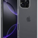Hoesje - Geschikt voor Apple iPhone 16 Pro Max - Sterk & Shockproof - Siliconen Shock Case - Hoes Cover - Telefoonhoes - Transparant