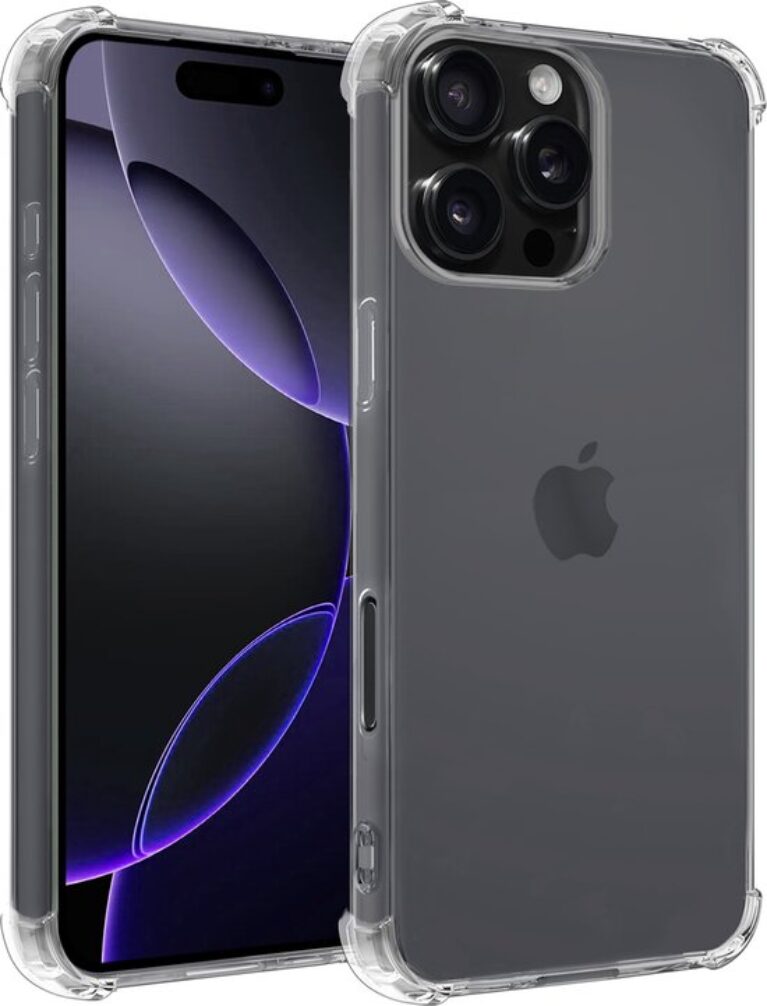 Hoesje – Geschikt voor Apple iPhone 16 Pro Max – Sterk &...