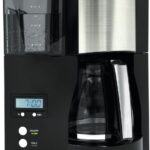 Melitta 6613648 Optima Timer Koffiezetapparaat Zwart/RVS