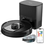 MYBOT X10 PRO - Robotstofzuiger Met Dweilfunctie - 6000PA Zuigkracht - Ideaal voor Huisdierharen – Laad- & Leegstation – LiDAR Navigatie