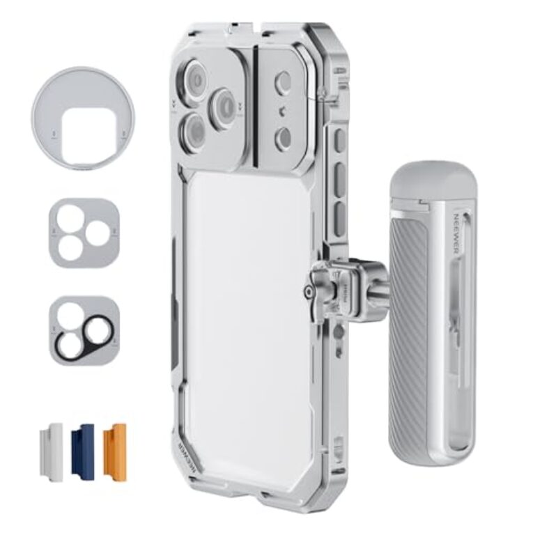 NEEWER Phone Cage Kit Compatible with iPhone 17 Pro Only, Video Rig...