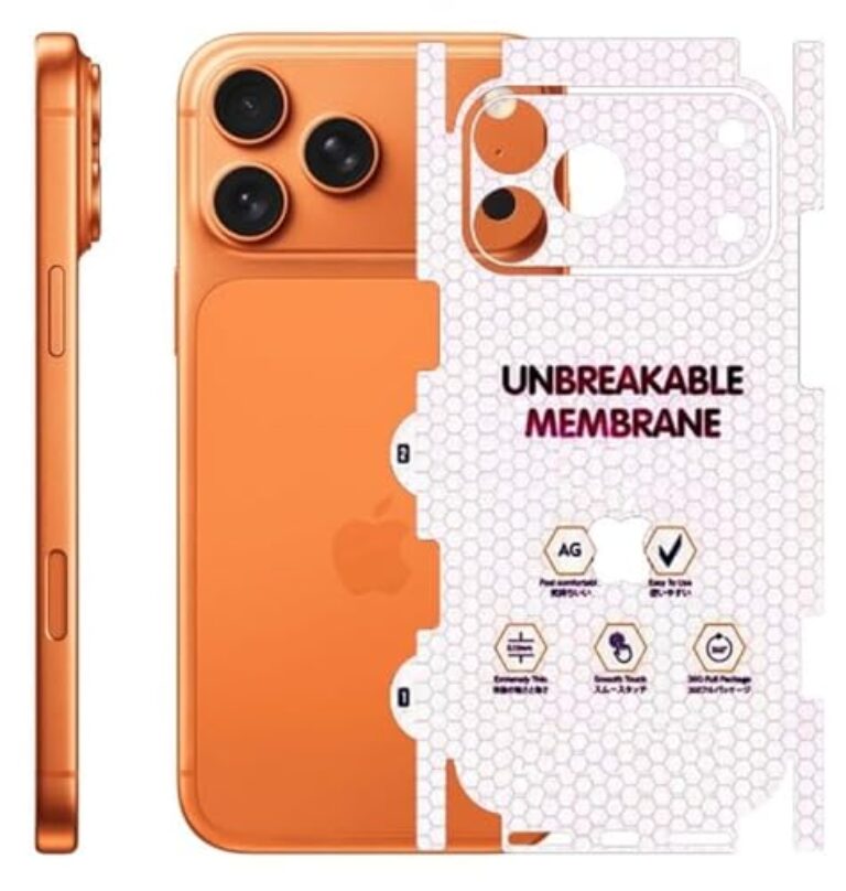 NISHTECH Matte Finish Full Body Cover Back Protector Compatible with iPhone 17...