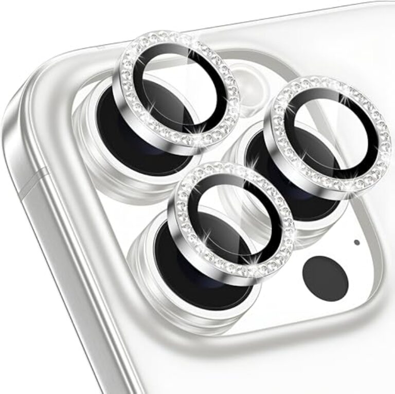 OBSTINATE Lens Protector Metal Diamond Ring for APPLE IPHONE 16 PRO MAX...