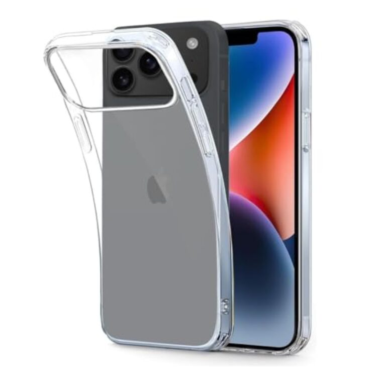 OBSTINATE Transparent Back Case Cover for Apple iPhone 17 PRO | Shockproof...