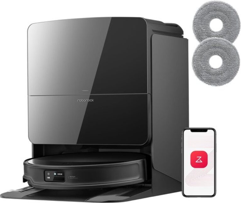 Roborock Saros 10R Set– Robotstofzuiger Met Dweilfunctie– 22000Pa–7,98 cm Ultraslank Ontwerp–Vuildetectiesysteem–80℃ Warmwatermopwas–Zelfreinigend...