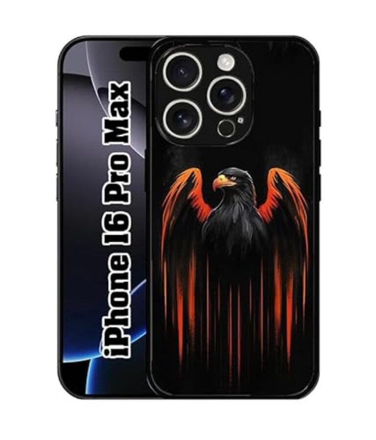 SATYA MART Aesthetic, Desginer Printed 2D Metal Back Cover for iPhone 16...