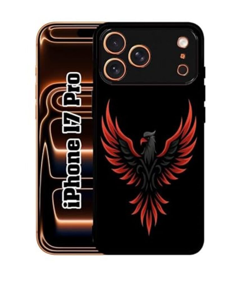 SATYA MART Eagle, Bird Stylish 2D Printed Metal Back Case for iPhone...