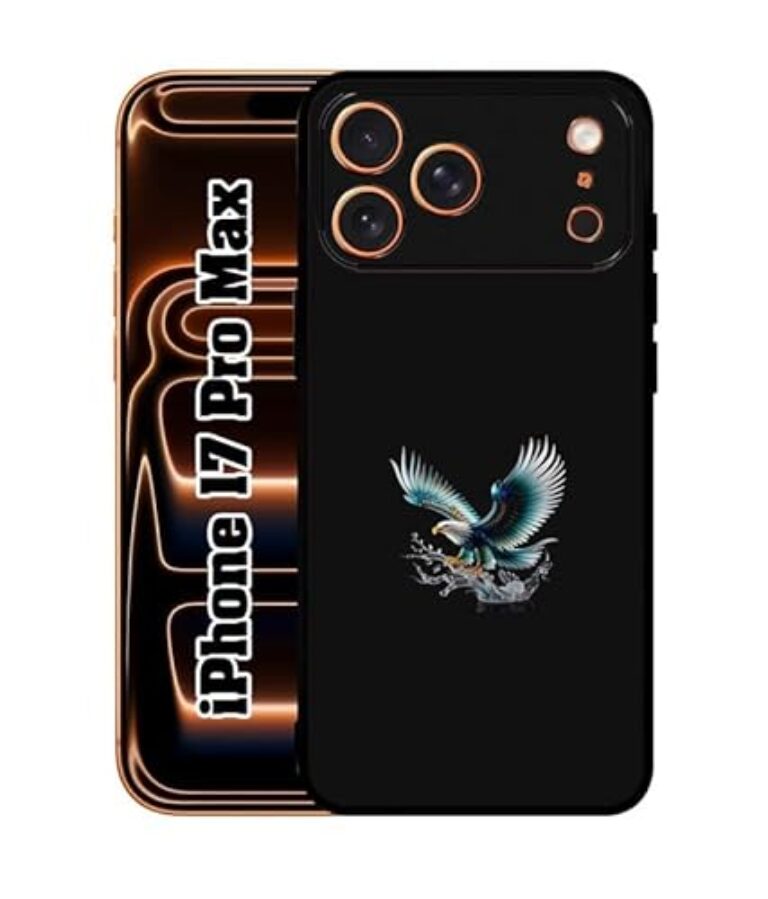 SATYA MART Premium, Eagle Perched Premium 2D Printed Metal Back Case for...