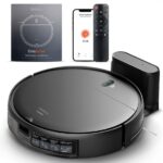 Skoov Ecopulse Robotstofzuiger met dweilfunctie - Met app, afstandsbediening en laadstation - Ideaal voor Huisdieren, Harde vloeren en tapijt - Dweil functie - Stofzuiger - Robot Vacuum