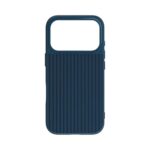 Smartix Ultraguard Silicone Magnetic Wireless Phone Cover | Anti-Slip Grip, Protactive All Side Soft Edges & Full Access to Camera | Ideal Grip for Hold | Compatible with iPhone 17 Pro Max - Blue