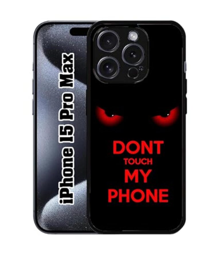TIKLUP Multicolour Designer Printed Mobile Cover for iPhone 15 Pro Max |...