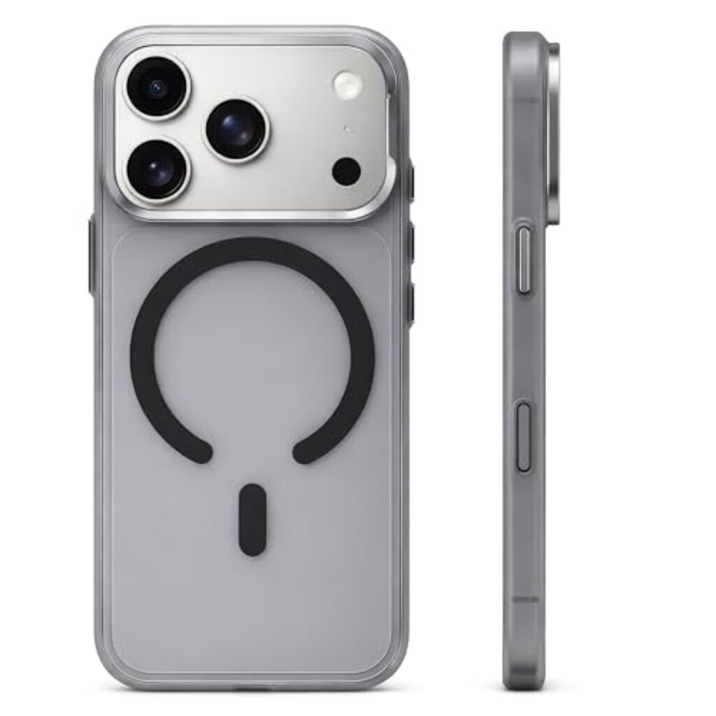 Uphill case for iPhone 17 pro Max Cover case Magnetic Safe | 360° Complete Protection Shockproof & Scratch Resistant | Military Grade and Full Camera Lens Drop Protection| (Black, iPhone 17 Pro Max)