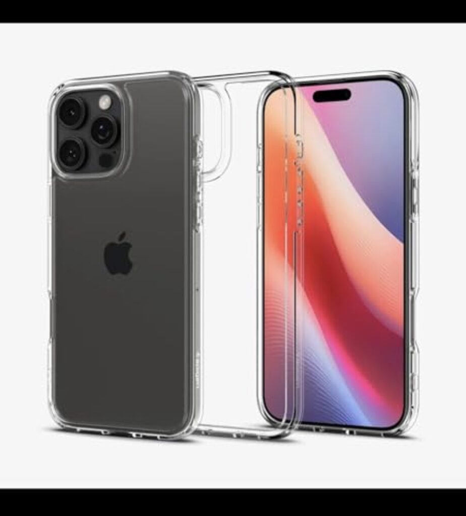 Vr mobiles Clear Case Compatible with iPhone 15 Pro Max, Transparent Protective Cover