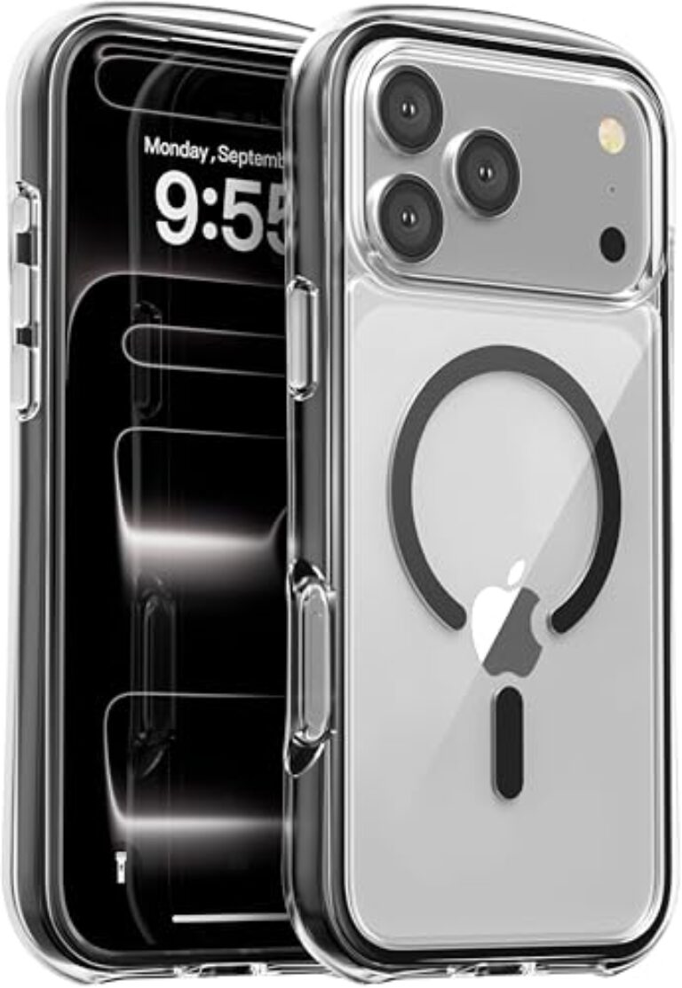 YellowInc 5 Layer Airbag Cushion Frame Case for iPhone 17, Aero-Space Grade...