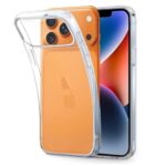 ZINGER Transparent Back Case Cover for Apple iPhone 17 PRO MAX | Shockproof Soft TPU Silicone Case | Raised Bumps for Camera & Screen Protection | Slim Fit Crystal-Clear Back Cover (Transparent)
