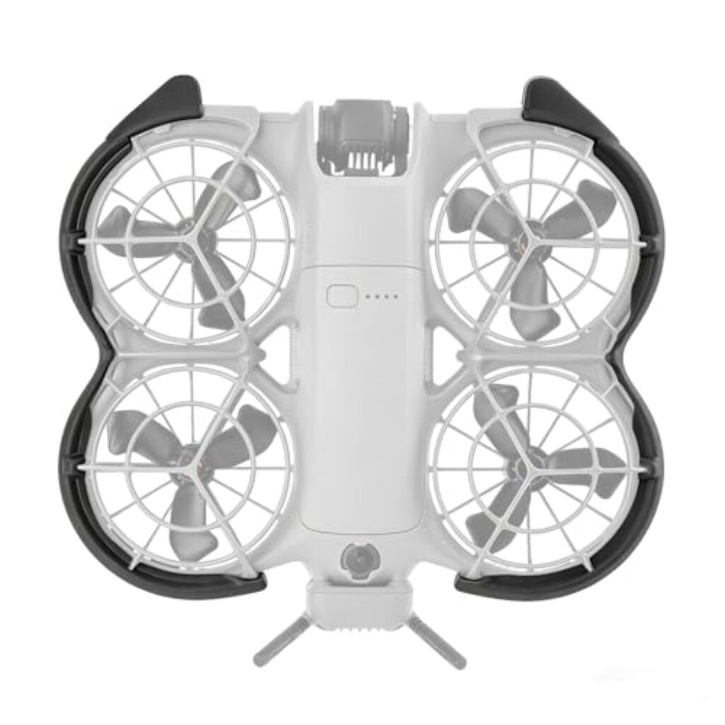 ZORBES® Propeller Guards for DJl Neo 2 Drone, Anti-Collision Drone Propeller Bumper Cover, Lightweight TPE Protective Guards Snap-on Shockproof Frame Bumper Guards