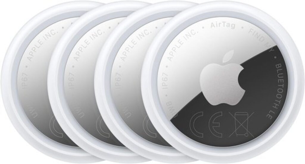 Apple AirTag 2e generatie - 4 stuks