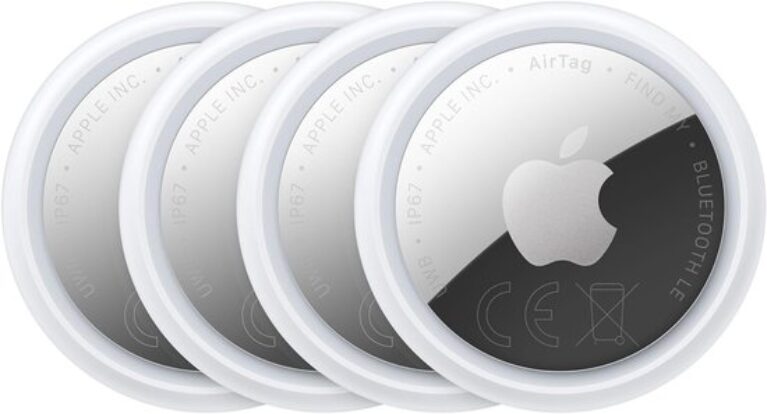 Apple AirTag 2e generatie – 4 stuks