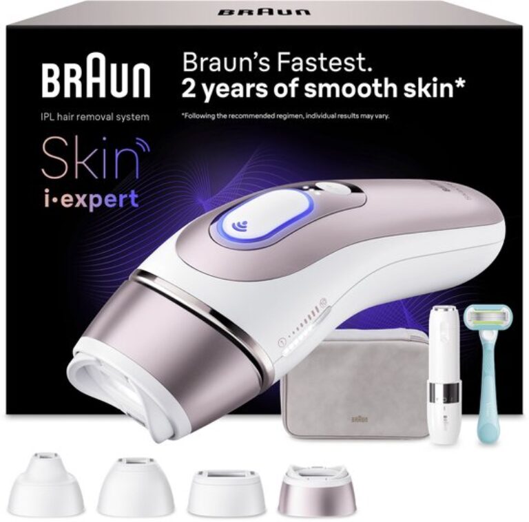 Braun Smart Skin i·expert IPL ontharingsapparaat