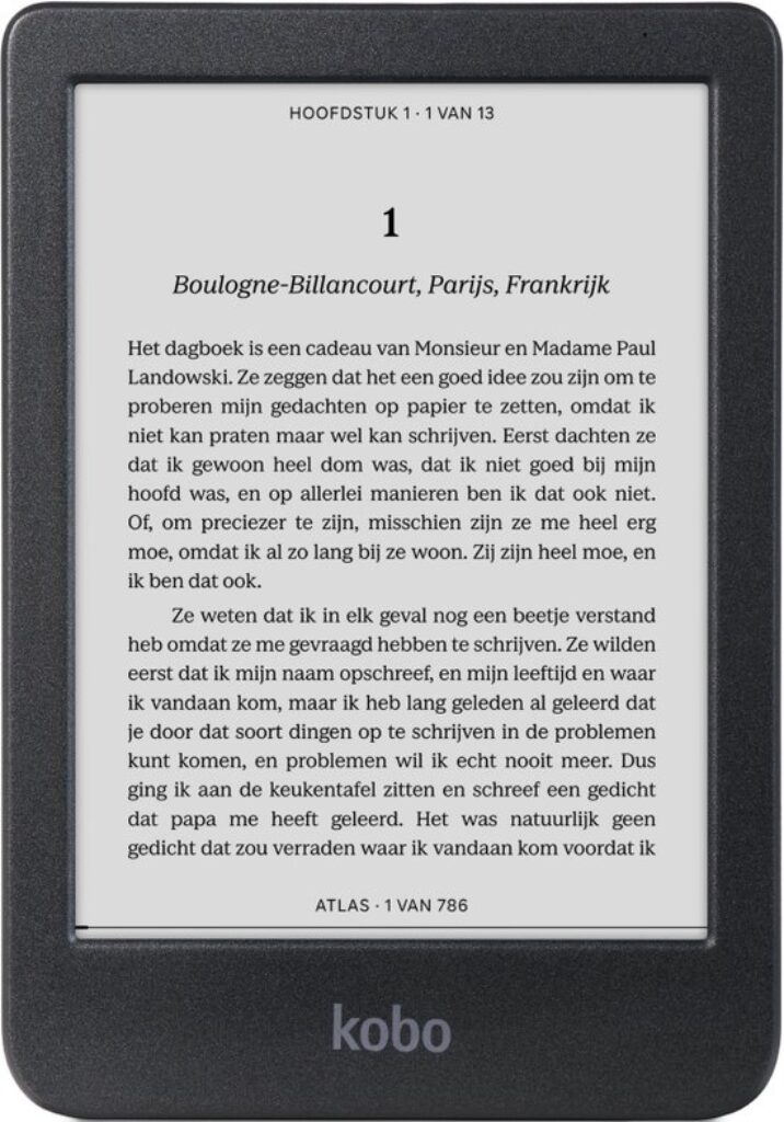 Kobo Clara BW E-reader met Luisterboeken