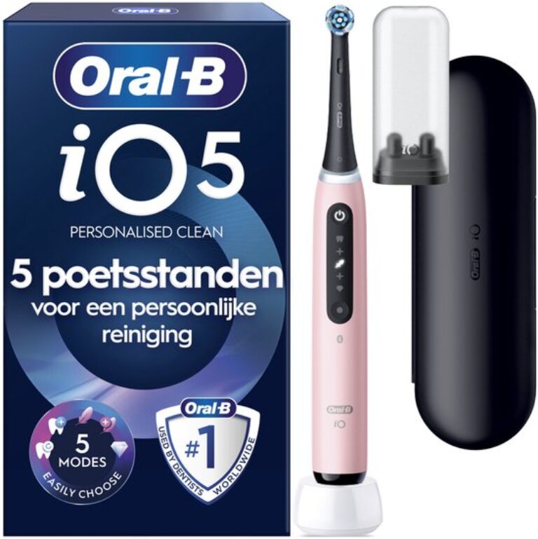Oral-B iO 5N – AI poetsanalyse & poetsdruksensor