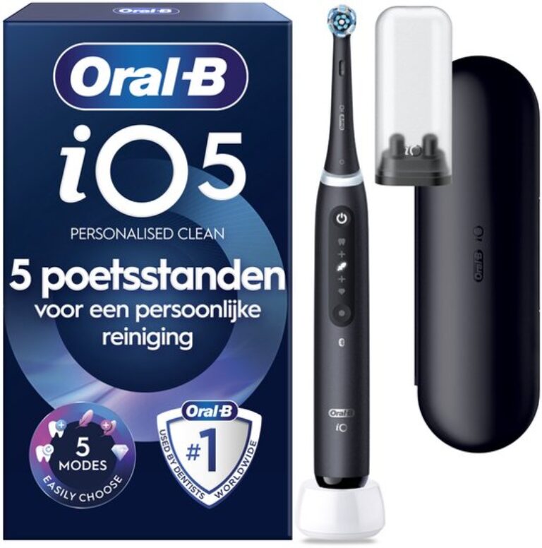 Oral-B iO 5N elektrische tandenborstel zwart