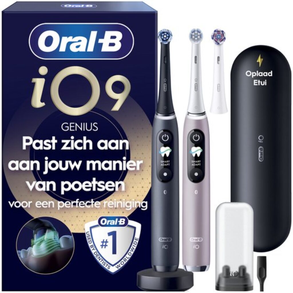 Oral-B iO 9 Elektrische Tandenborstel Duopack