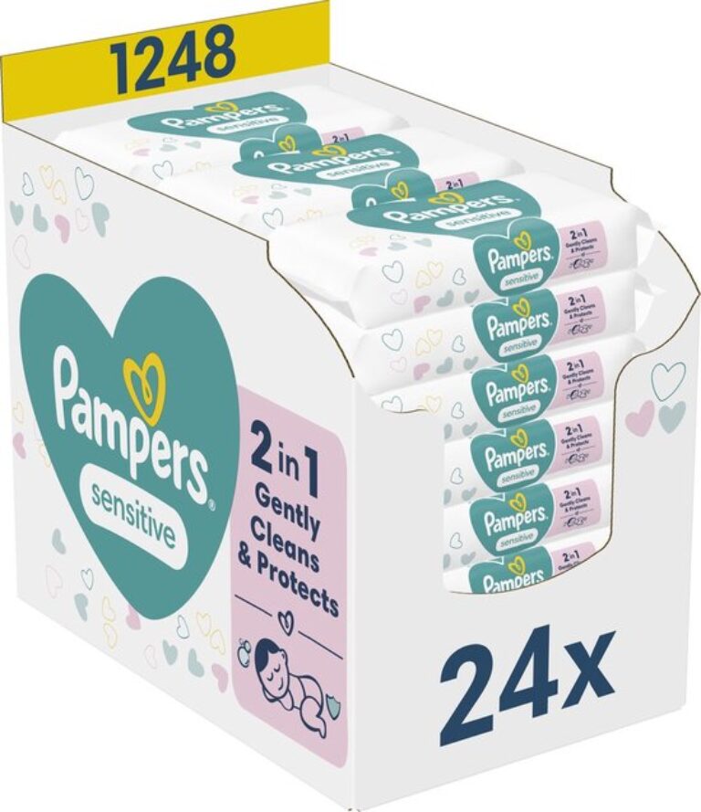 Pampers Sensitive Babydoekjes 1248 st. – Hypoallergeen