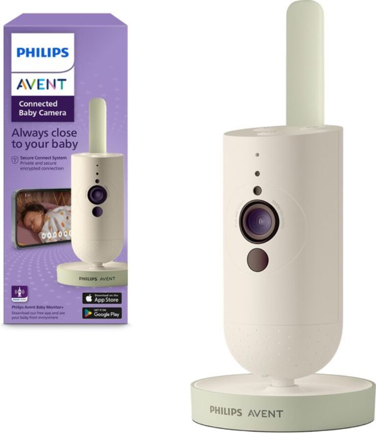 Philips Avent Wifi Babycamera met App wit groen
