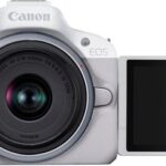 Canon EOS R50 WIT + RF-S 18-45 IS STM - Systeemcamera - 24.2 MP - 4K Video - Kantelbaar touchscreen - Inclusief standaard zoomlens